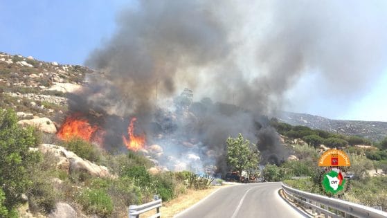 Incendi, Massarosa: case evacuate per precauzione