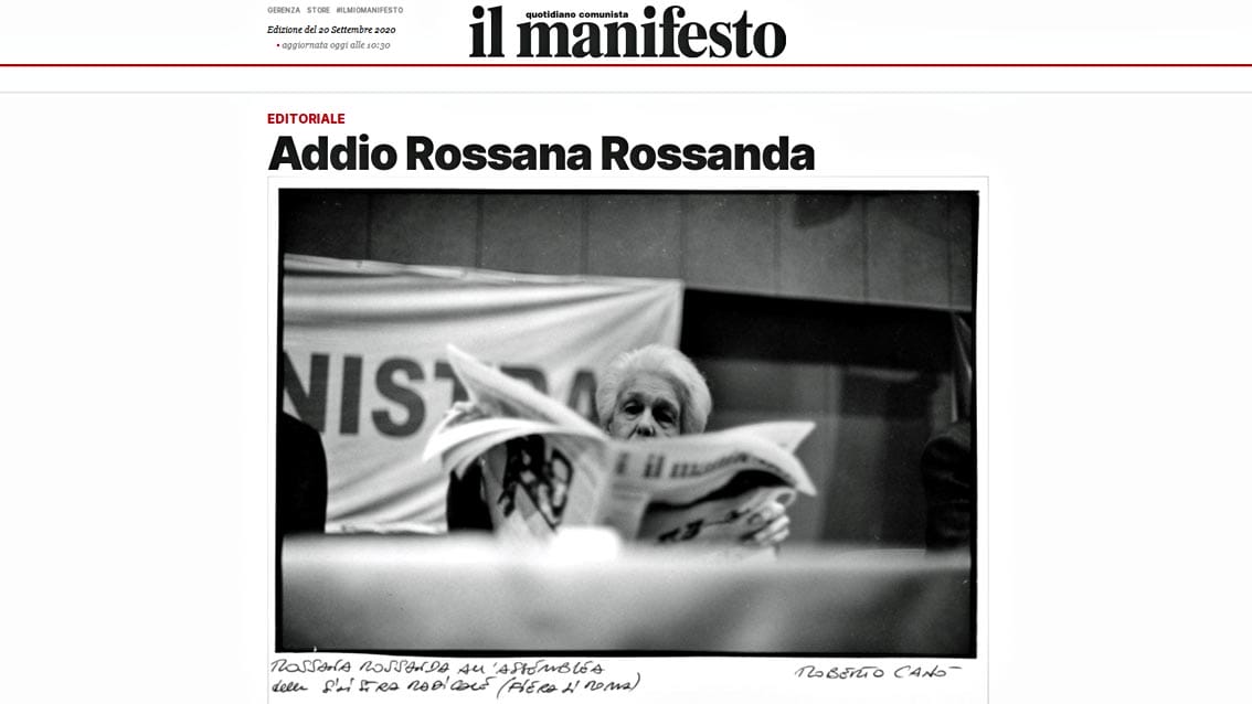 Rossana Rossanda