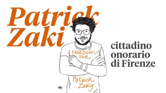 Patrick Zaki a Firenze: “Futuro democrazia è correlato a libertà di parola”