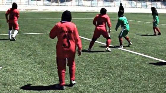 Firenze per la pace: giocata partita tra calciatrici afgane e scuola Gobetti Volta