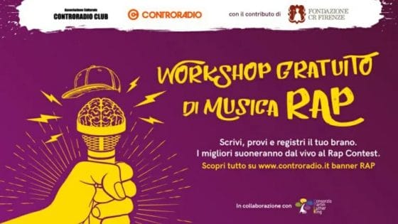 Workshop gratuito di musica rap!
