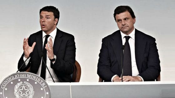 Renzi: “Lascio volentieri che sia Carlo Calenda a guidare la campagna elettorale”