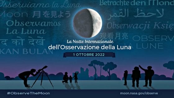 “Notte internazionale dell’osservazione della Luna”